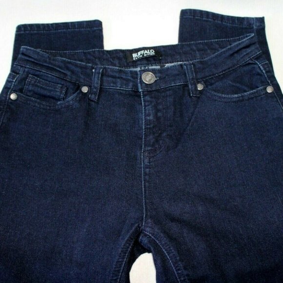 Women's BUFFALO David Bitton Stretch Skinny Ankle Grazer Mid Rise Jeans - Picture 2 of 9